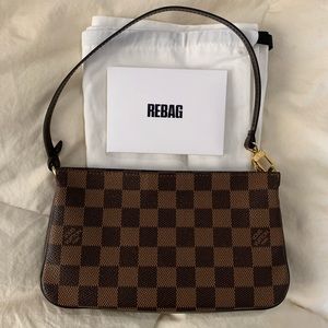 Louis Vuitton Navona Pochette Accessories Ebene